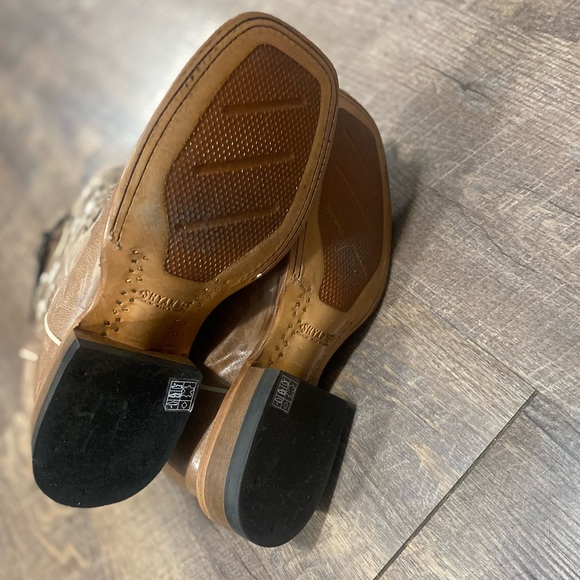 New Shayanne TPU 11 IN square toe Verbena western boot size 7B - Picture 7 of 10